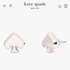 Kate Spade Everyday Spade Metal Studs